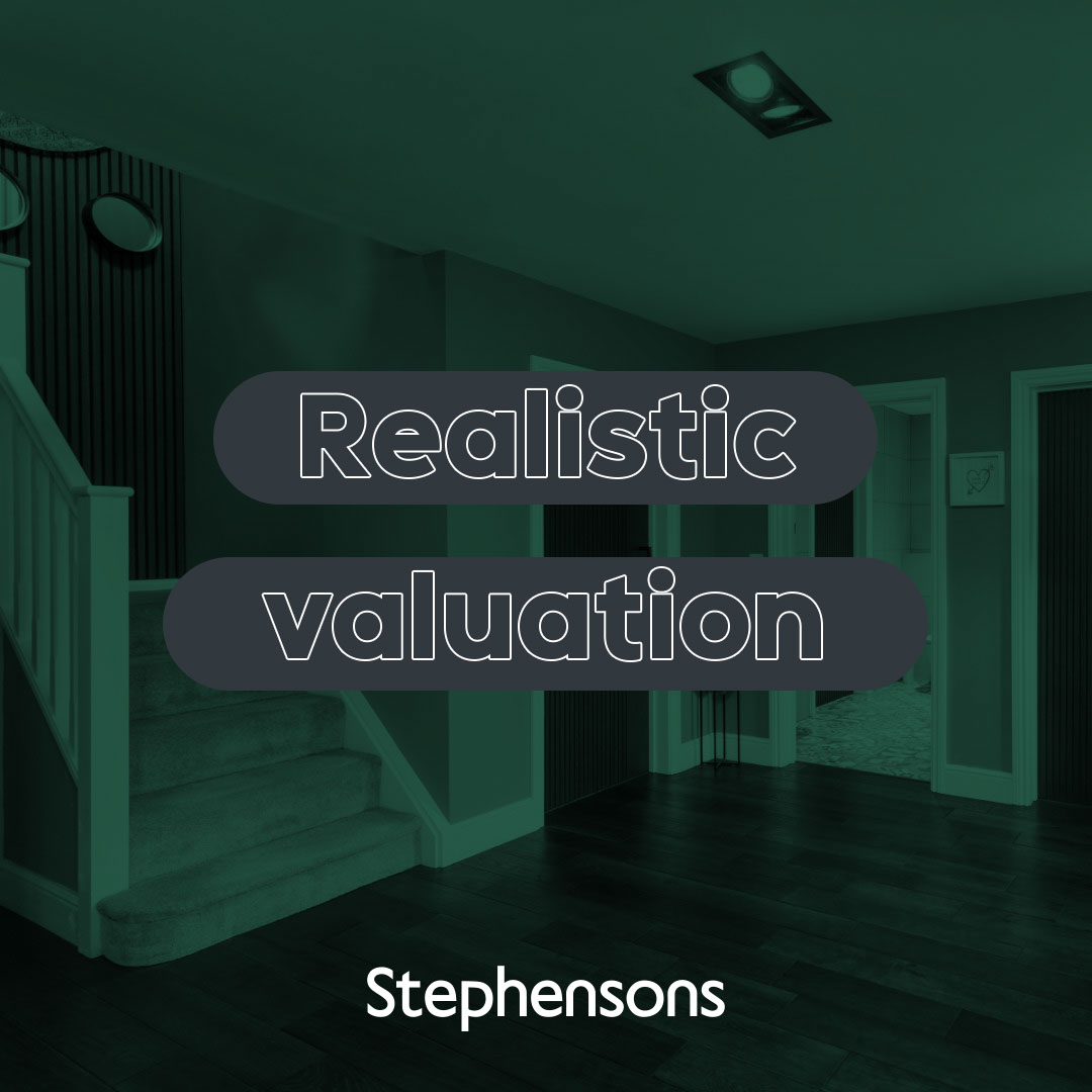 Realistic valuation.